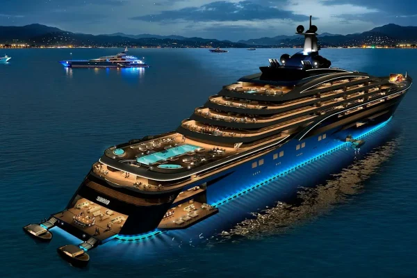 The Yacht Belonging To One Of The World’S Largest Footwear Manufacturers Is Sailing In Ibiza’S Waters