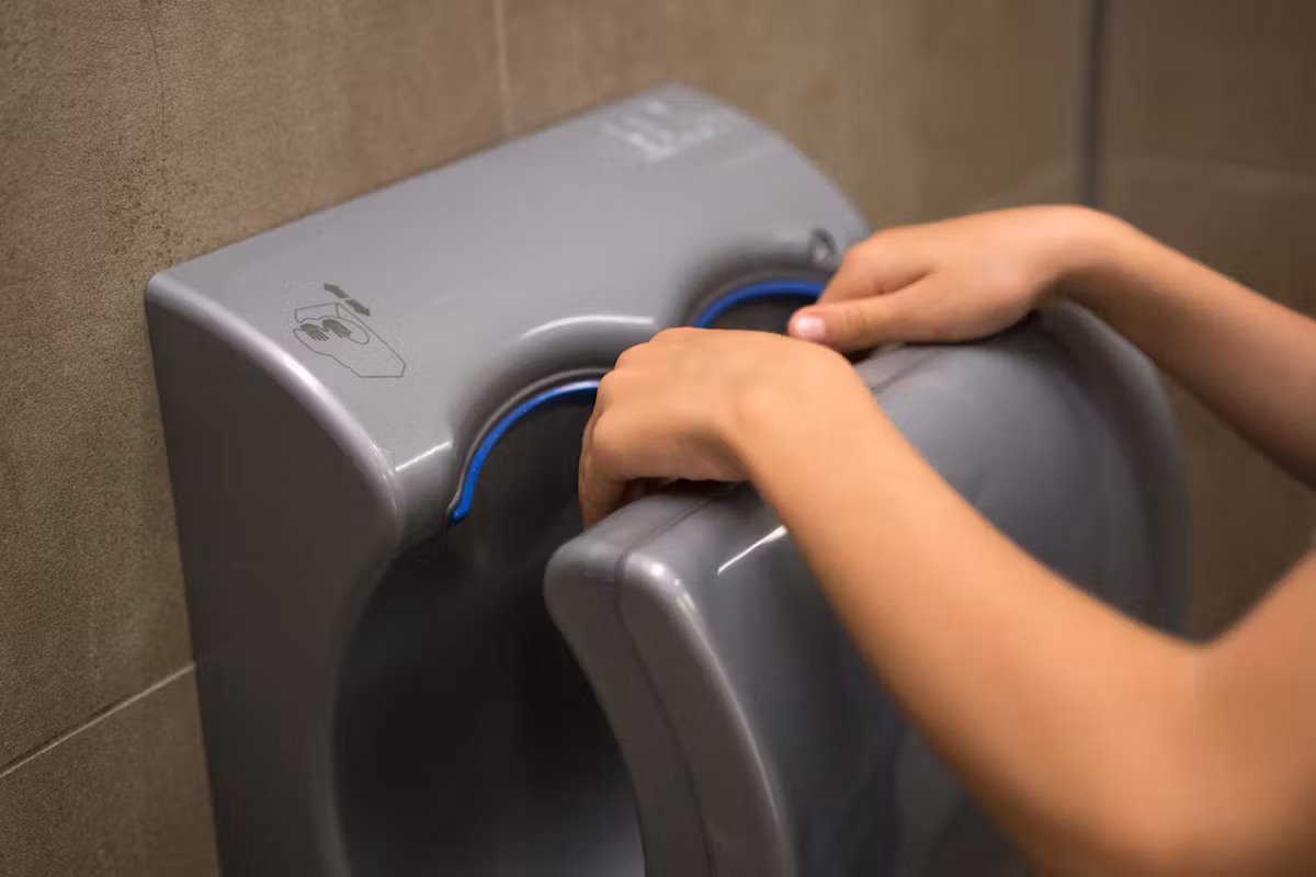 Why You Should Avoid Hand Dryers In Public Toilets